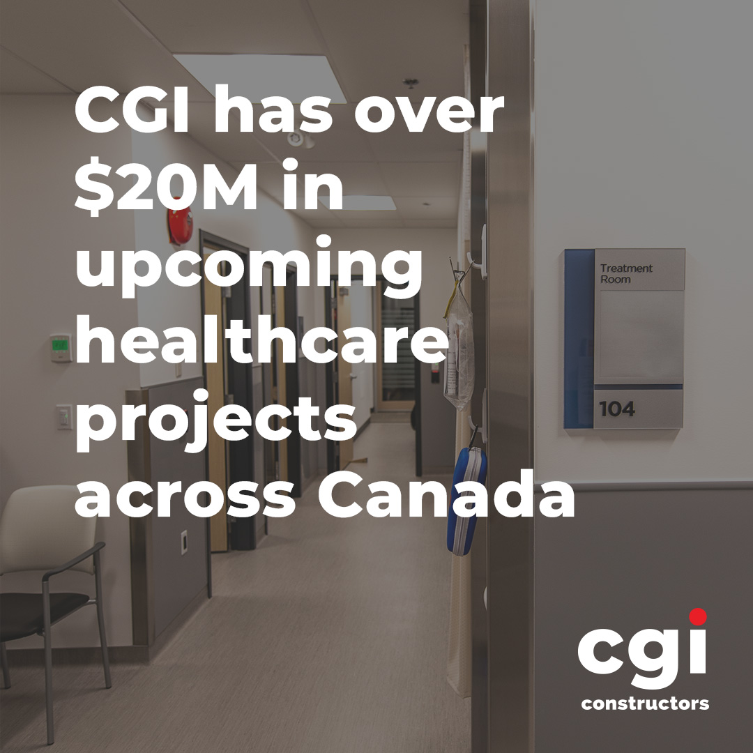 We’re proud to share that CGI has over $20 million in upcoming healthcare projects across Canada, including work for Shared Health, Fraser Health, Island Health, Coastal Health, and St. Boniface in Winnipeg, Abbotsford, Langley, Squamish, Victoria, Nanaimo, and Port Alberni.
Kudos to all our subtrade partners, suppliers, and manufacturers for your collaboration and excellence.
And thank you to the FMOs, medical staff, housekeeping teams, and especially the patients and families for your cooperation and understanding as we complete this important work.
#CGIConstructors #BuildingForHealth #CommunityHealth