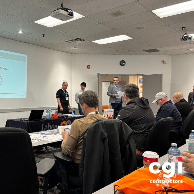 Our team had the opportunity to attend IHSA’s Health and Safety Summit, presented by the Toronto Regional Labour-Management Health and Safety Committee.
The day featured engaging and insightful presentations from Chris Roach of Danico Corp. and Ryan Conlin of Stringer LLP. Topics included building a culture of excellence and performance, the power of behavioural and intentional leadership, and the importance of due diligence in fostering safe and effective workplaces.
We’re bringing these valuable lessons back to our team as we continue to strengthen our commitment to health, safety, and leadership excellence.
#CGIConstructors #IHSA