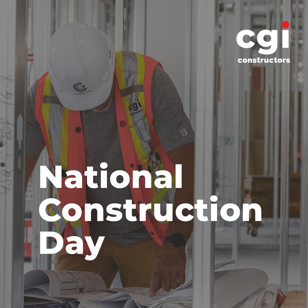 Happy National Construction Day!
Today, we celebrate the incredible people who are building and connecting the communities we live, work and play in. Construction is a diverse industry with tremendous opportunities for growth and development.
At CGI, we are proud to be part of Canada’s strong and skilled construction workforce and we appreciate our teams, tradespeople, and industry partners for their hard work and dedication.
#CGIConstructors #nationalconstructionday