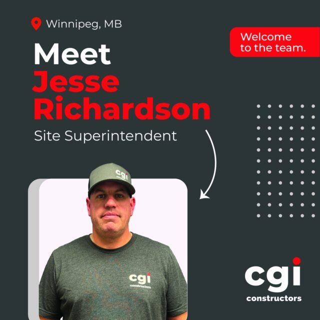 We’re excited to welcome Jesse and Dean to CGI as our new Site Superintendents! They will be supporting our Winnipeg office. We’re thrilled to have you both on the team!

#CGIConstructors #WelcomeAboard #NewTeamMembers