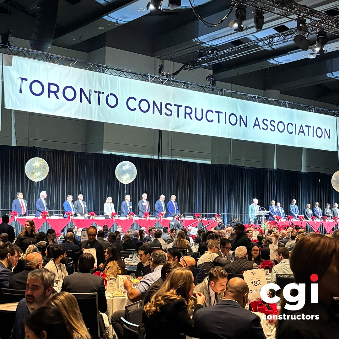 Our team had a great time attending the Toronto Construction Association (TCA) Christmas Luncheon last week. It was a festive start to the holiday season enjoying delicious food and enjoyable entertainment with our industry partners. Thank you TCA for once again hosting this fantastic event!
#CGIConstructors