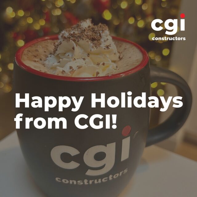 Happy Holidays from CGI! 🎄✨

Wishing you and your loved ones a season filled with joy, health, and happiness.

#CGIConstructors #HappyHolidays