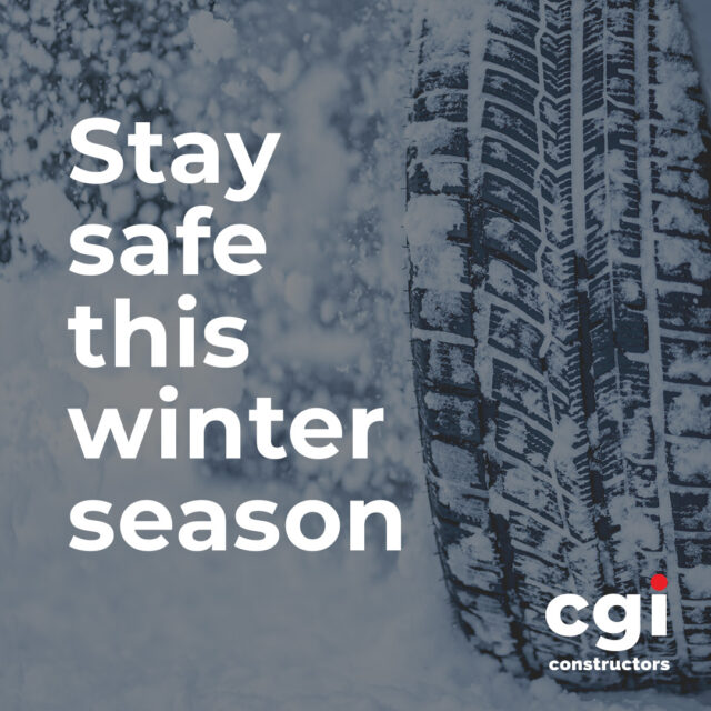 Canadian winters bring more than cold temperatures —they bring real workplace hazards. Slips, falls, cold stress, and carbon monoxide exposure can have serious consequences if we’re not prepared.

This winter, remember to:

•	Clear snow and ice from boots, ladders, and work platforms
•	Use sand or salt on icy surfaces — watch shaded areas closely
•	Wear proper winter PPE: layers, gloves, hats, and insulated footwear
•	Keep one hand free while walking to maintain balance
•	Use indirect-fired heaters and ensure proper ventilation
•	Never ignore symptoms of cold stress, frostbite, or CO exposure

A slip on the ground can cost weeks off work.
A slip at height can cost a life.

Take advantage of warming stations, change wet clothing immediately, and look out for one another on site.

#CGIConstructors #HomeSafeEveryOneEveryDay